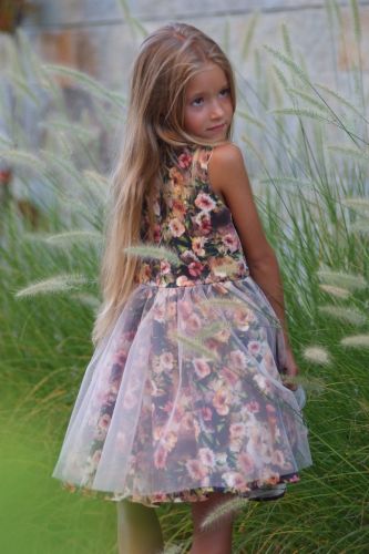 Приказна детска елегантна рокля Моник