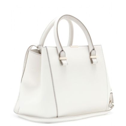 Quincy leather tote