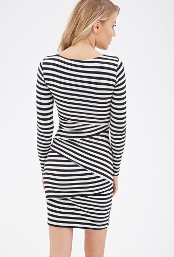 Striped Bodycon Dress