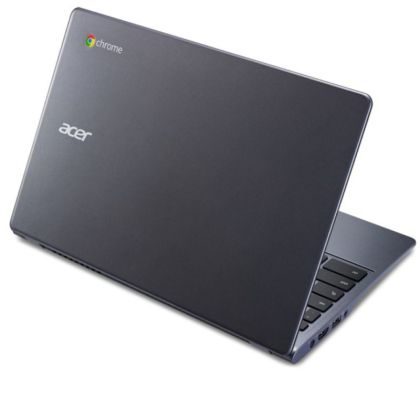 11.6" (29.46 cm) Acer C720 Chromebook (NX.SHEEH.001), Granite Gray, двуядрен Intel® Celeron™ 2955U 1.4 GHz, HD LED Display (HDMI), 2GB, 16GB SSD, USB3.0, Chrome OS, 1.25kg, 2г. гаранция