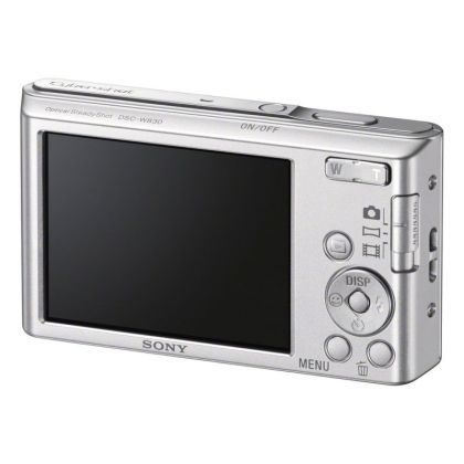 Дигитален фотоапарат Sony DSCW830S, 20MP, Сребрист